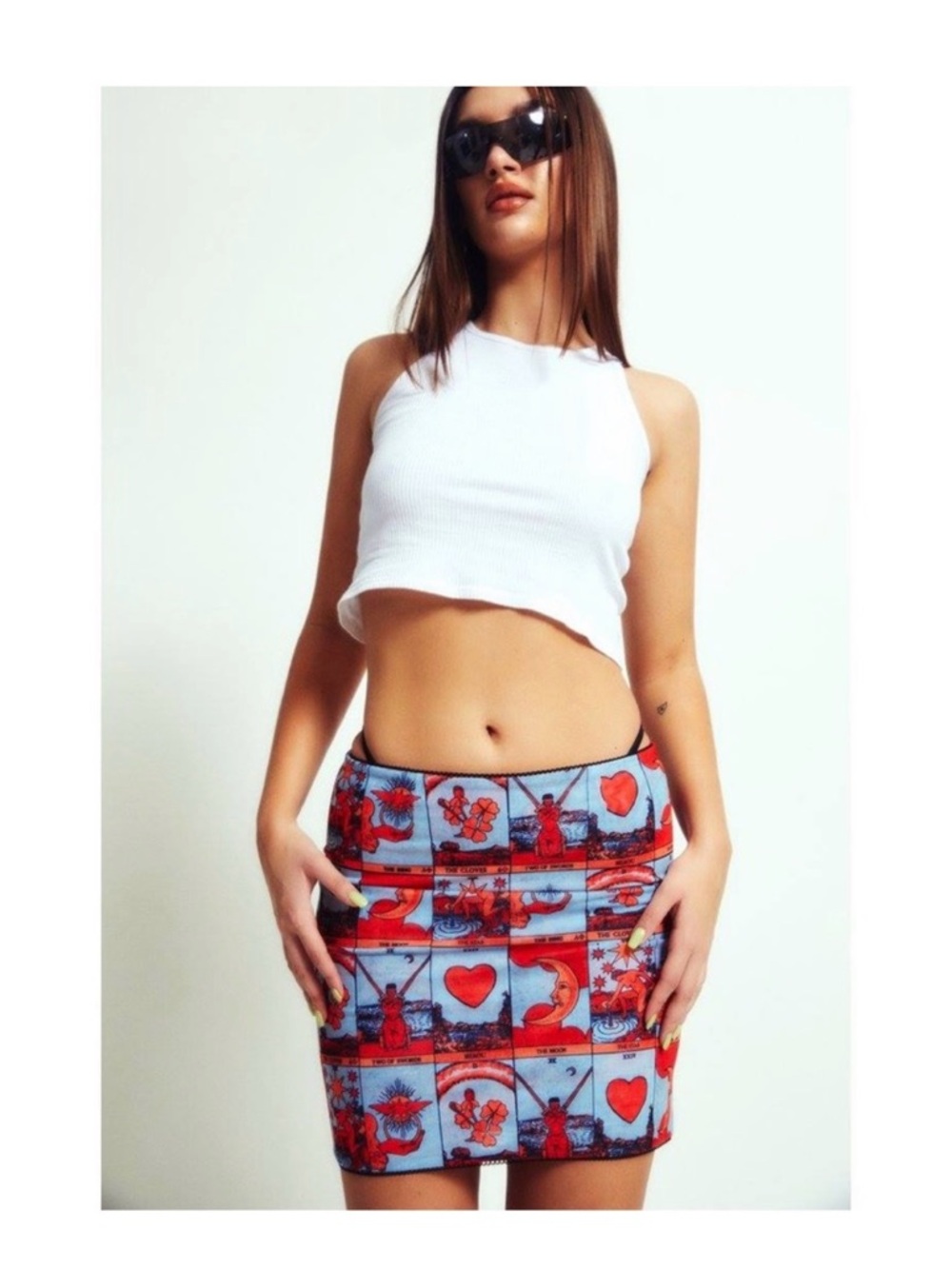 Miaou tarot skirt - Stylish Women's Skirt